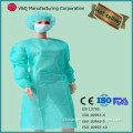 CE ISO FDA approved medical use surgical / disposable gown with ties